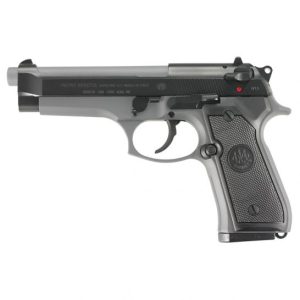 Beretta 92FS 9mm 4.9" Pistol, Sniper Gray - JS92F390M For Sale